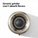 Contoured Mess-Free Pepper Grinder J3