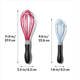 2 Pc Silicone Whisk Set G2