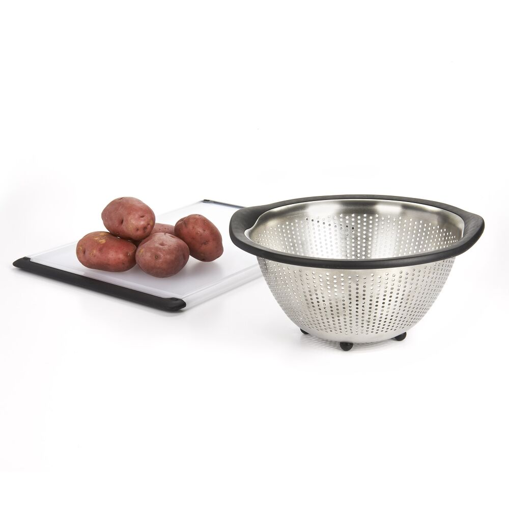 5 Quart Stainless Steel Colander N2