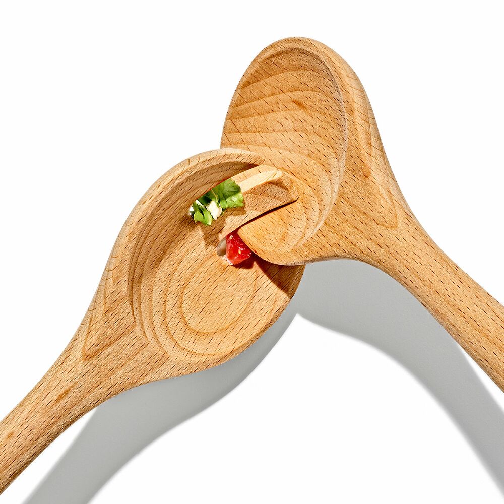 Beechwood Salad Servers – 2-Piece Set P8