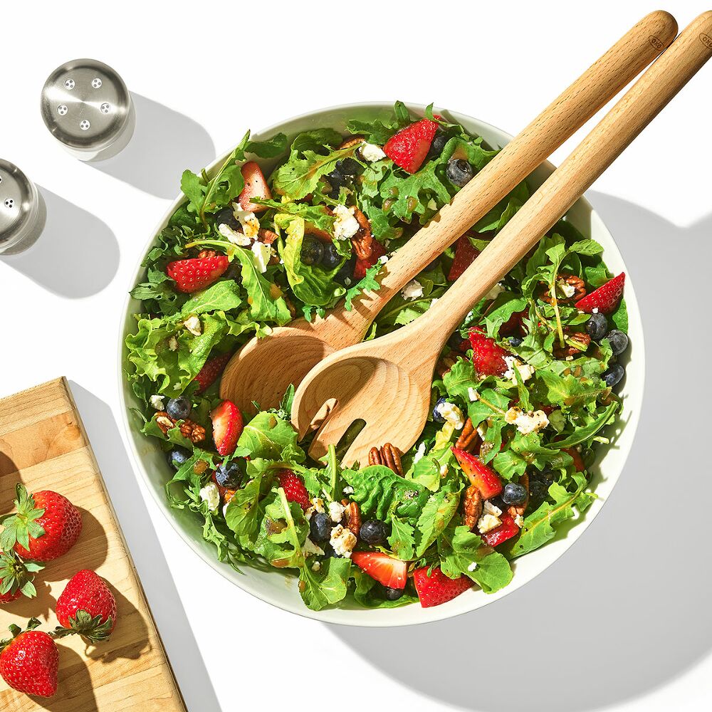 Beechwood Salad Servers – 2-Piece Set P8