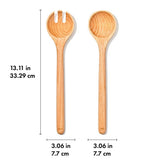 Beechwood Salad Servers – 2-Piece Set P8
