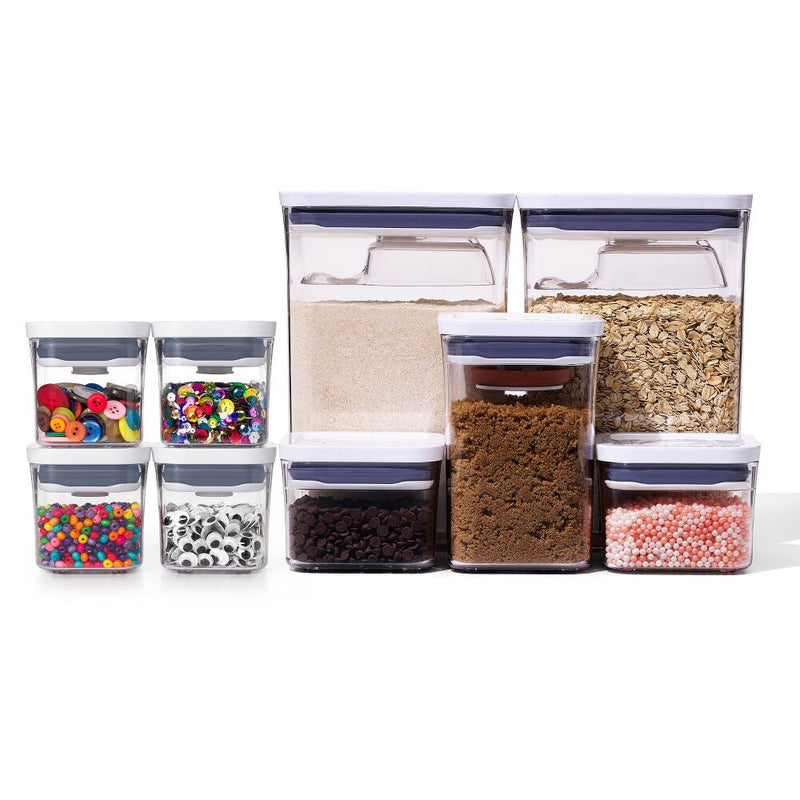 8-Piece POP Container Baking Set & POP 4-Piece Mini Container Set Bundle X9