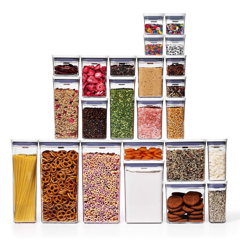20-Piece POP Container Set & POP 4-Piece Mini Container Set Bundle Z8