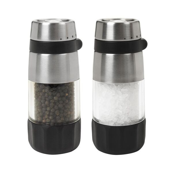 Accent Mess-Free Salt & Pepper Grinder Set E2