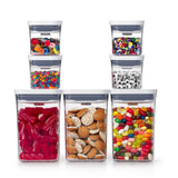 POP 4-Piece Mini Container Set & 3-Piece POP Container Value Set Bundle T1