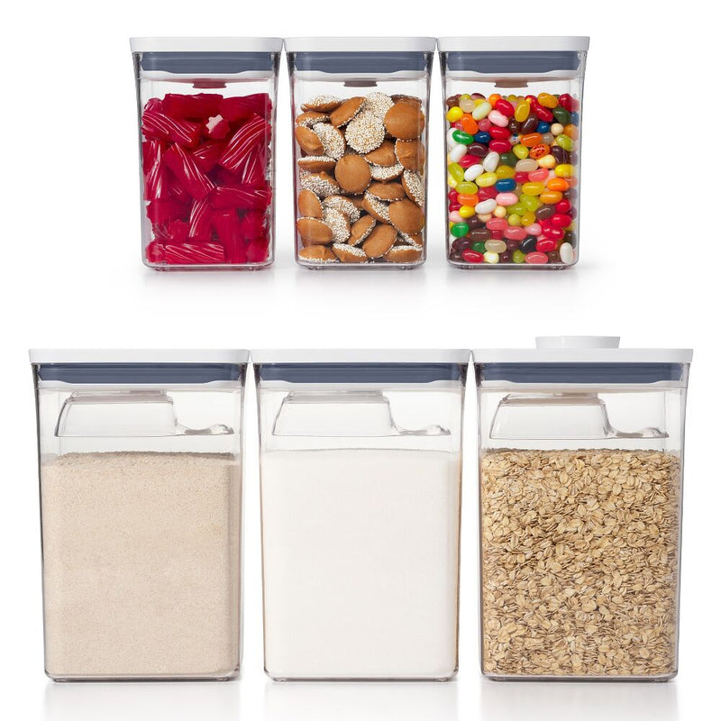 6-Piece POP Container Set & 3-Piece POP Container Value Set Bundle E1