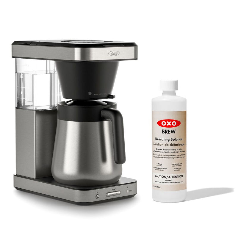 8-Cup Coffee Maker & Descaling Solution Bundle I3