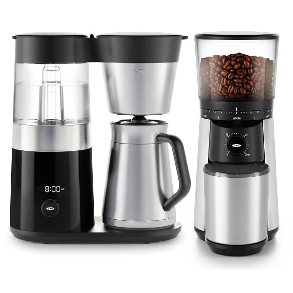 9-Cup Coffee Maker & Conical Burr Coffee Grinder Bundle U1