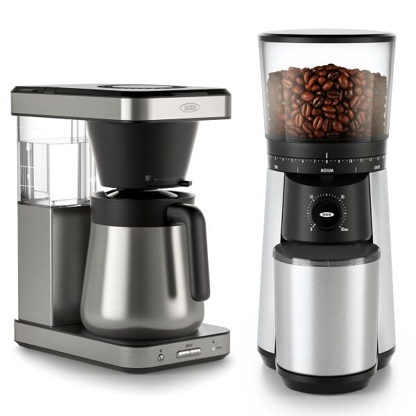 8-Cup Coffee Maker & Conical Burr Coffee Grinder Bundle Z8