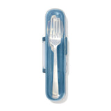 Prep & Go Stainless Steel Utensils With Case - Ocean Blue L6