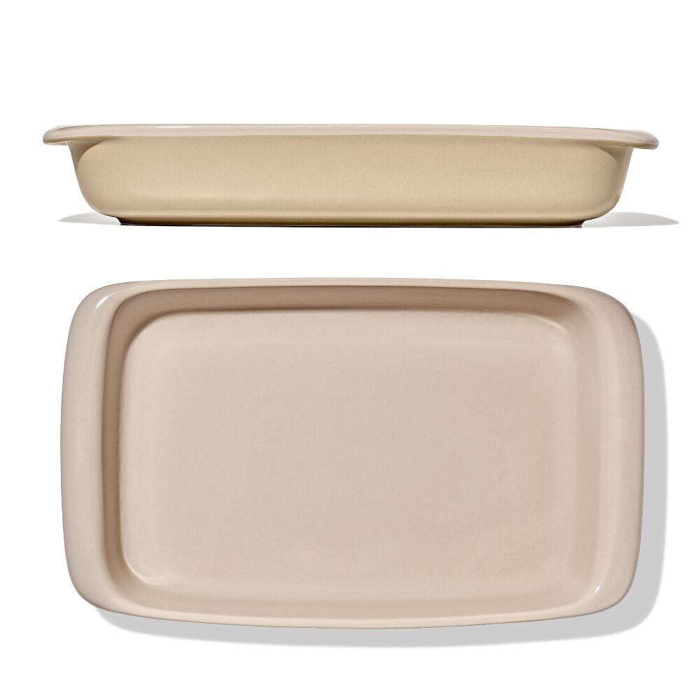 3 Qt Rectangular Stoneware Baking Dish M5