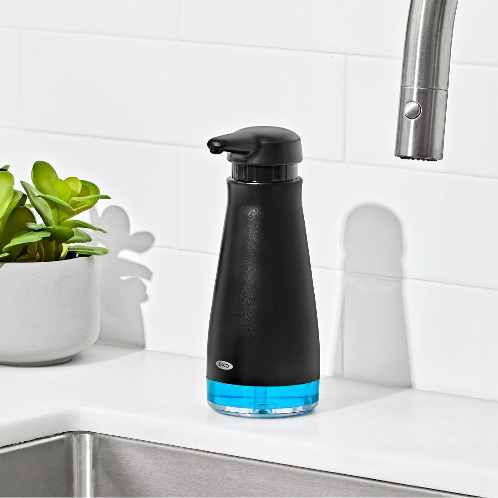 Stainless Steel Soap Dispenser - Black S7