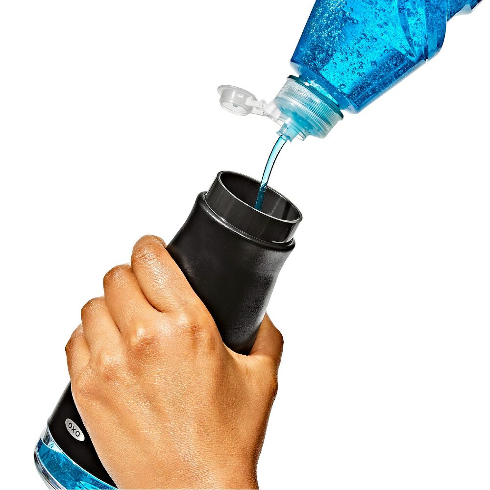 Stainless Steel Soap Dispenser - Black F4