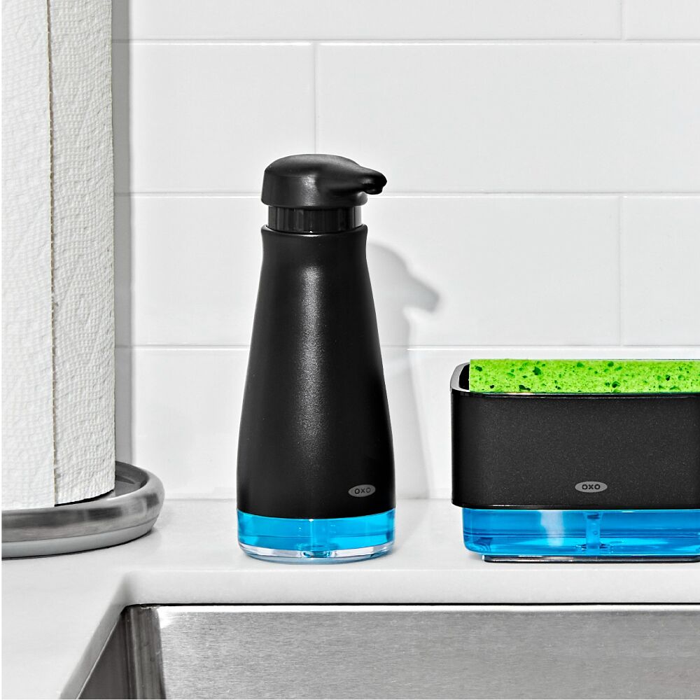 Stainless Steel Soap Dispenser - Black S7