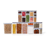 POP Large Cereal Dispenser (4.5 Qt.) & 20-Piece POP Container Set Bundle Y4