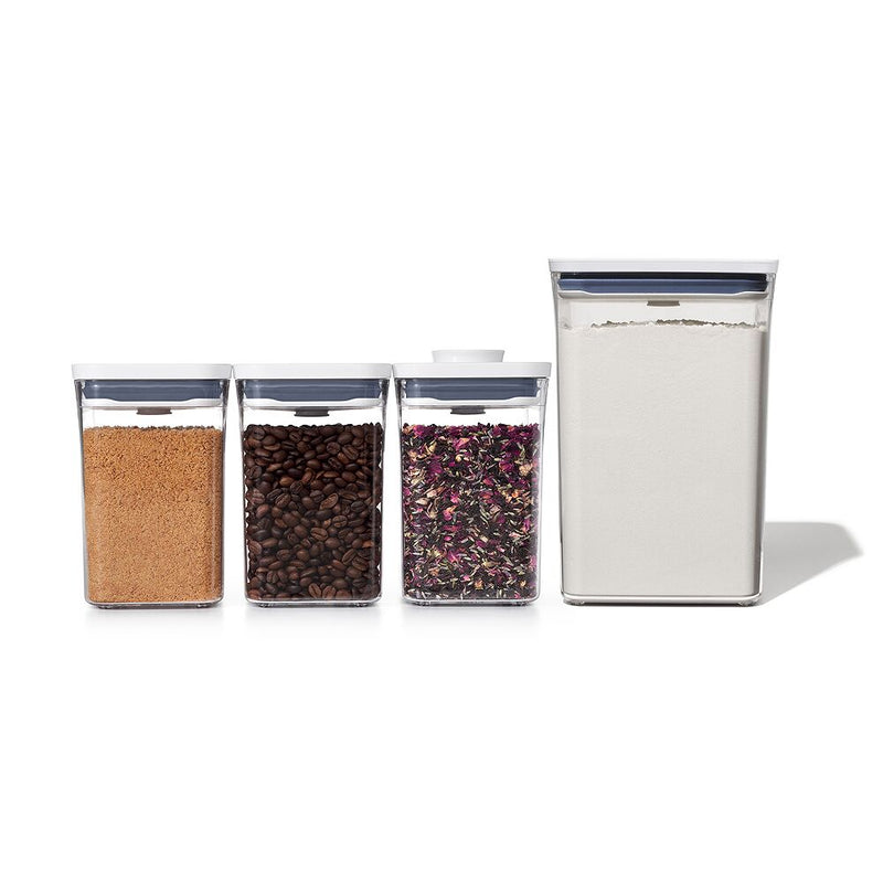 POP Container - Big Square Medium (4.4 Qt.) & 3-Piece POP Container Value Set Bundle K1