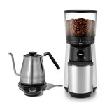Adjustable Temperature Pour-Over Kettle & Conical Burr Coffee Grinder Bundle G4