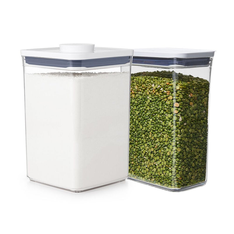 POP Container - Rectangle Medium (2.7 Qt.) & POP Container - Big Square Medium (4.4 Qt.) Bundle H1