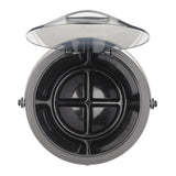 Steel Ice Bucket & Tong Set C2