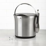 Steel Ice Bucket & Tong Set C2
