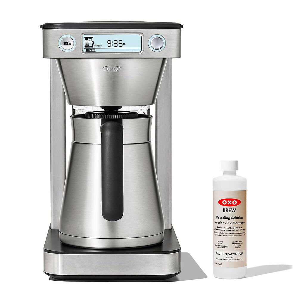 12-Cup Coffee Maker with Podless Single-Serve Function & Descaling Solution Bundle B5