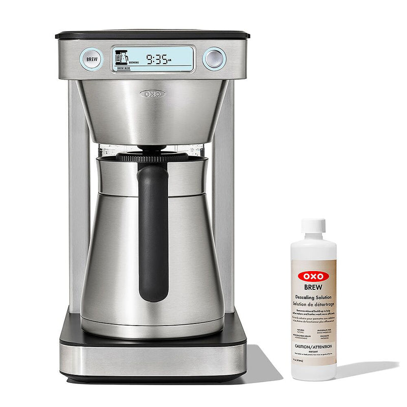 12-Cup Coffee Maker with Podless Single-Serve Function & Descaling Solution Bundle B5