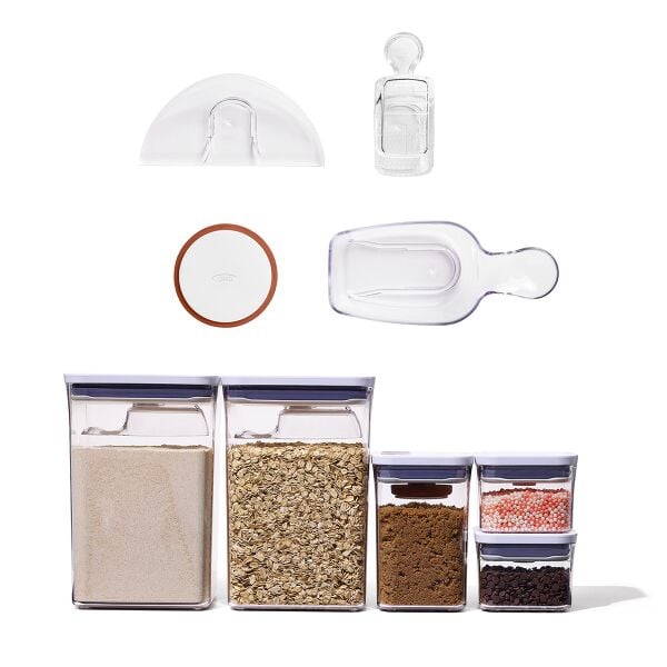 8-Piece POP Container Baking Set & POP 4-Piece Baking Set Bundle I0