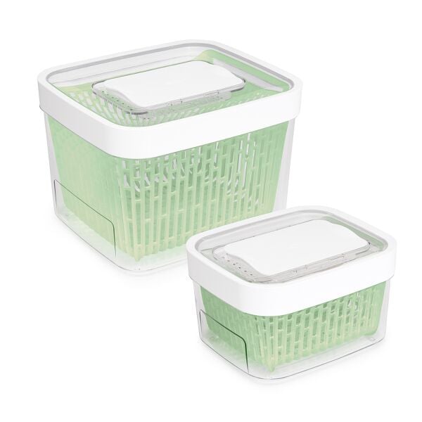 GreenSaver Produce Keeper (1.6 Qt) & GreenSaver Produce Keeper (4.3 Qt) Bundle X5