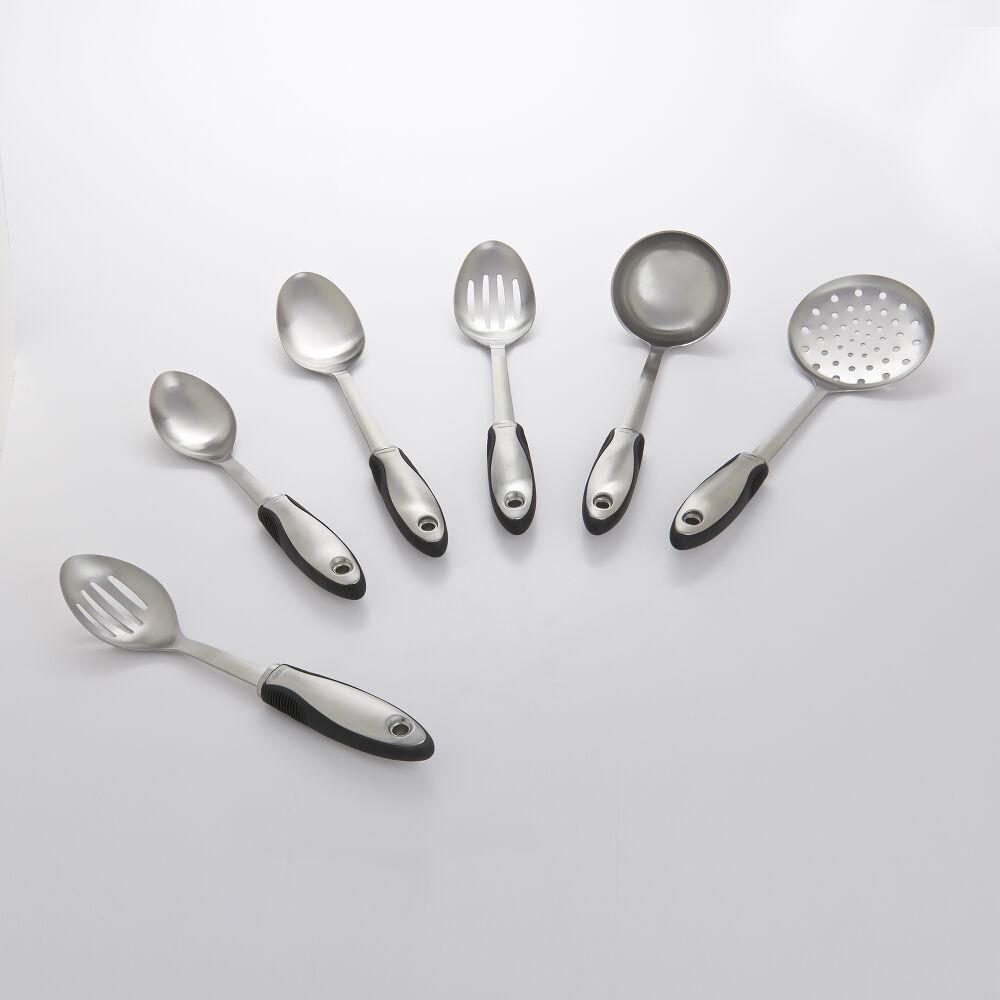 Steel Slotted Spoon H9