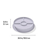 Stick & Stay Suction Divided Plate X0