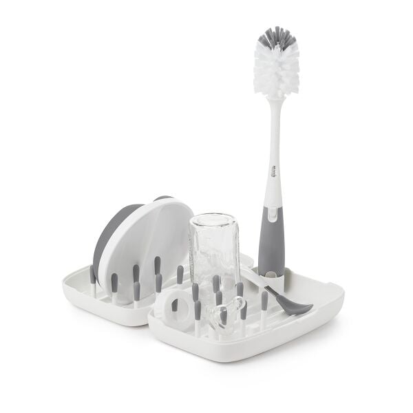 On-the-Go Drying Rack with Bottle Brush Y6