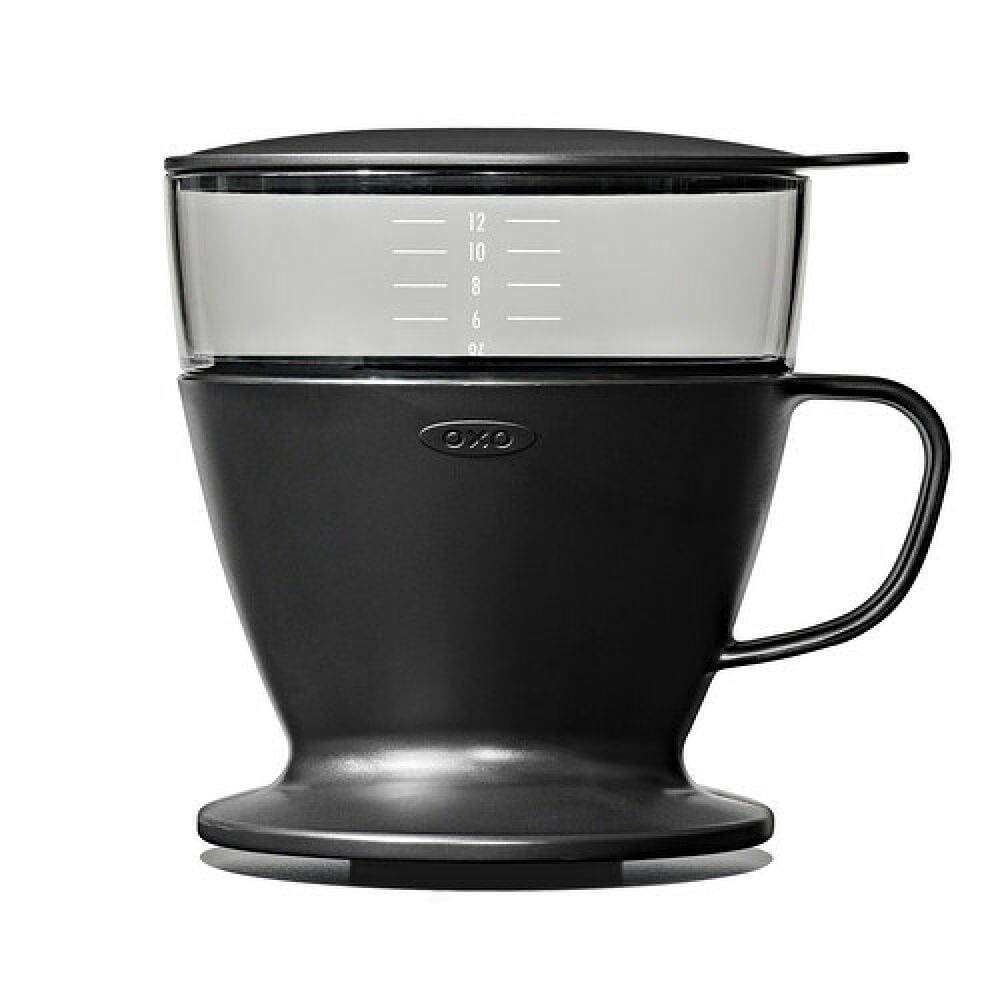 Pour Over Coffee Maker with Water Tank - Matte Black A8