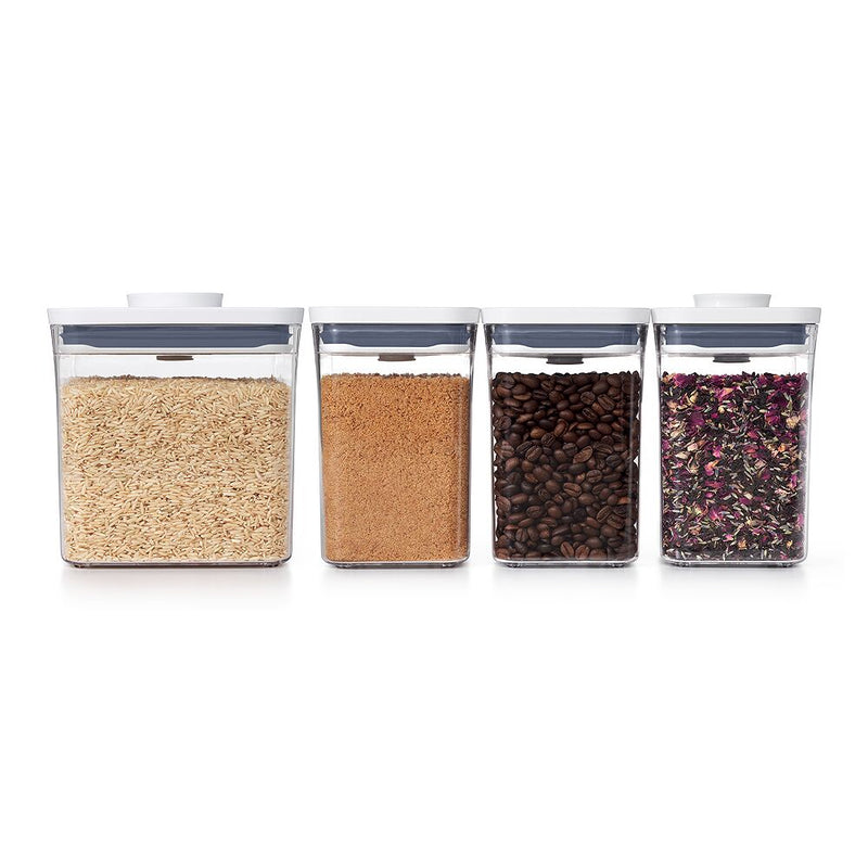 POP Container - Big Square Short (2.8 Qt.) & 3-Piece POP Container Value Set Bundle J1