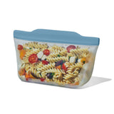 Silicone Reusable Bag  Stand-Up Quart (32 oz) - Ocean Blue G3