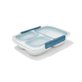 Prep & Go 4.1-Cup Divided Container - Ocean Blue V1