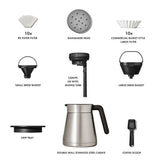 12-Cup Coffee Maker with Podless Single-Serve Function V2