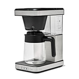 8-Cup Coffee Maker with Podless Single-Serve Function and Glass Carafe O7