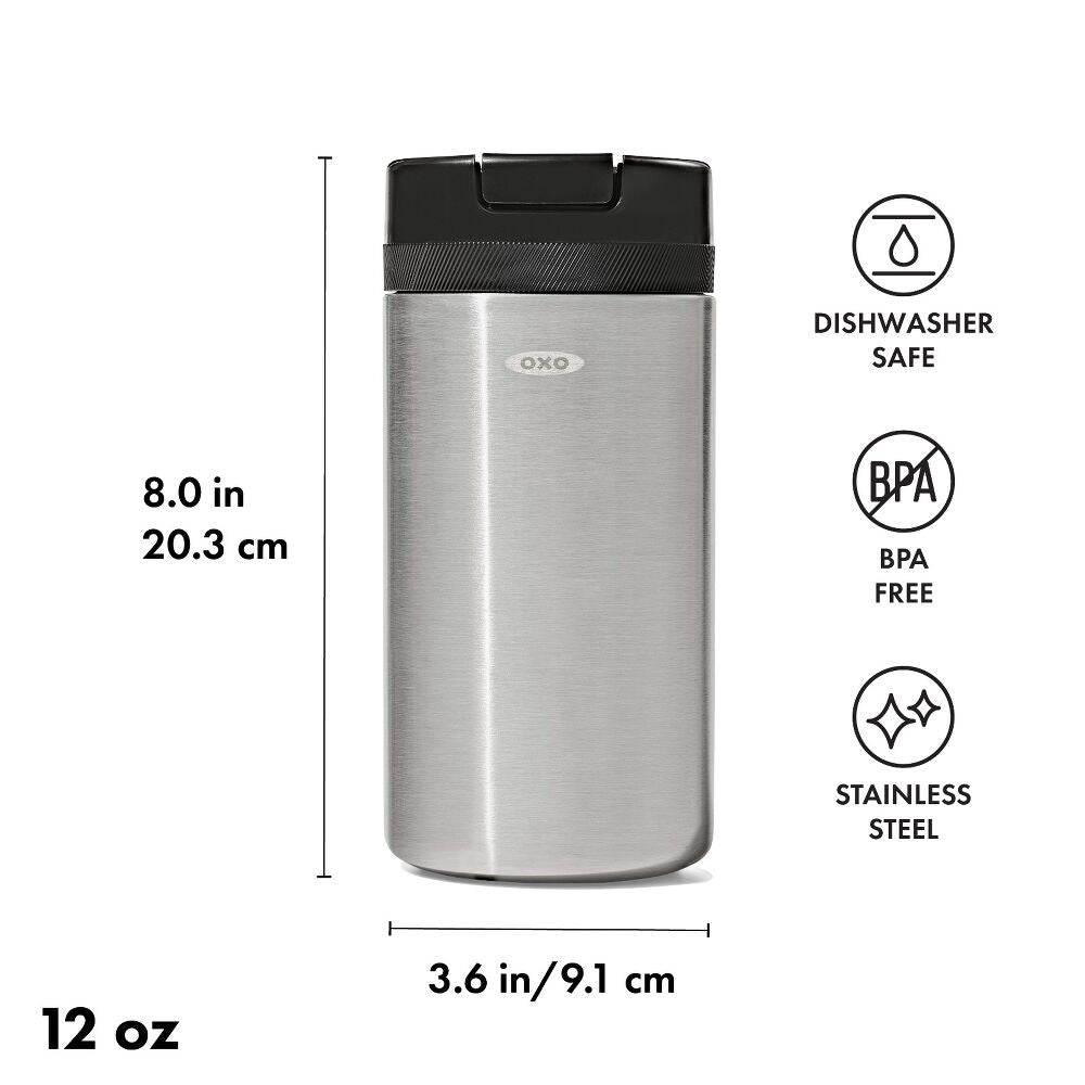 12oz Stainless Steel Coffee Storage Container X4
