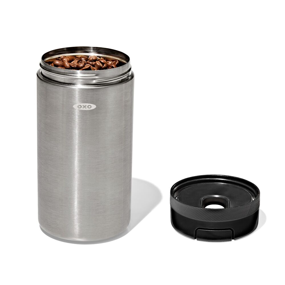 12oz Stainless Steel Coffee Storage Container Q8