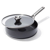 Ceramic Professional Non-Stick 3-Quart Sauté Pan with Lid U6
