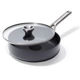 Ceramic Professional Non-Stick 3-Quart Sauté Pan with Lid U6