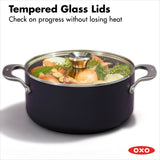 Ceramic Professional Non-Stick 5QT Stock Pot with Lid E3