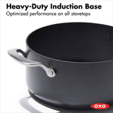 Ceramic Professional Non-Stick 5QT Stock Pot with Lid E3