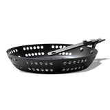 Outdoor 10" Perforated Carbon Steel Pan X8
