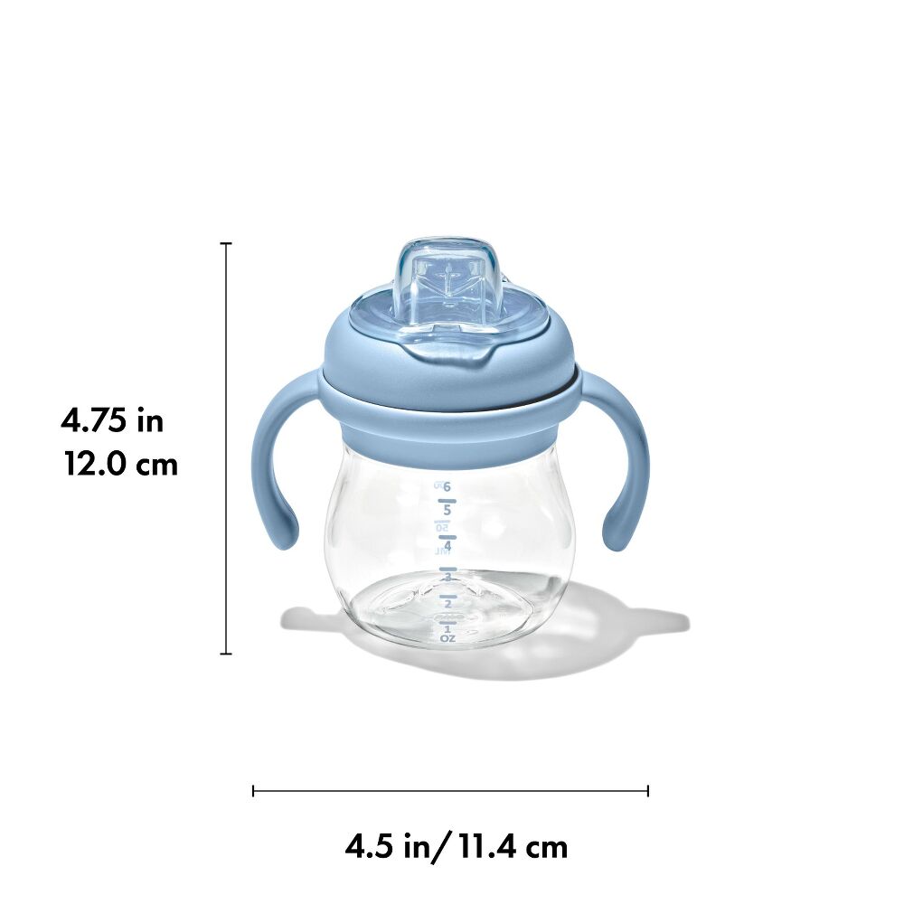 Transitions 6 Oz Soft Spout Sippy Cup with Removable Handles Y1