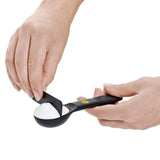7 Piece Plastic Measuring Spoons - Black L1