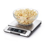 11 lb Stainless Steel Food Scale with Pull out Display M0