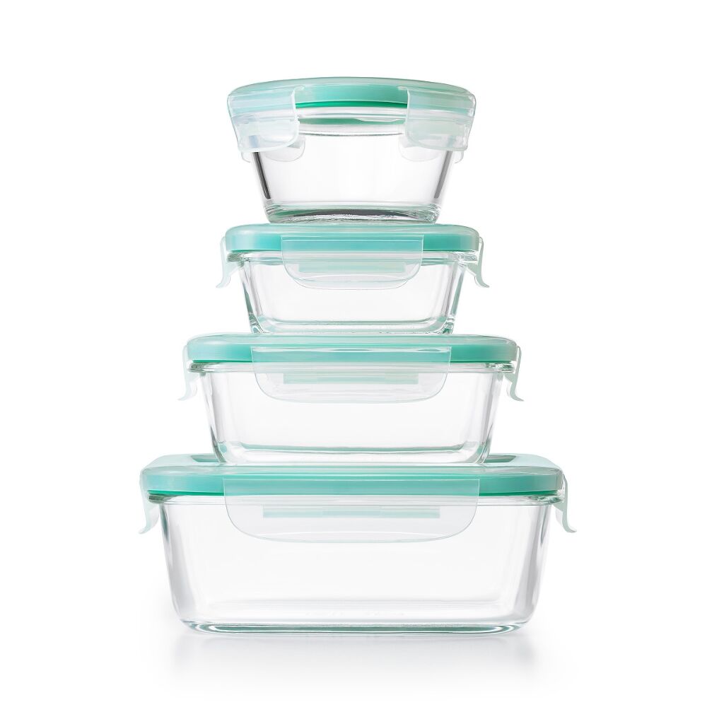 OXO Good Grips 12 Piece Smart Seal Glass Container Set U3