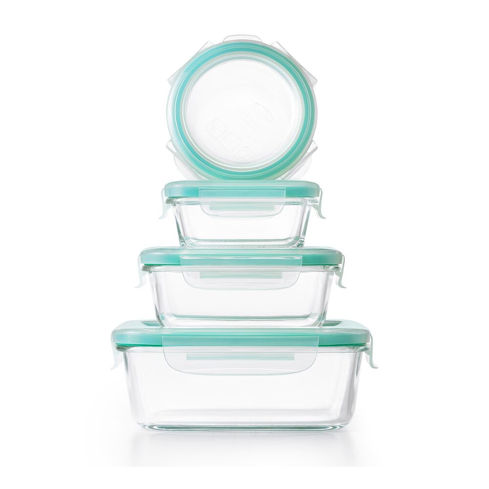 OXO Good Grips 12 Piece Smart Seal Glass Container Set U3